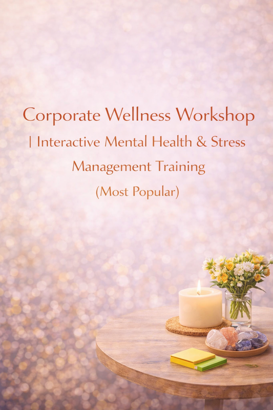 Corporate Wellness Workshop | Interactive Mental Health & Stress Management Training (Most Popular)