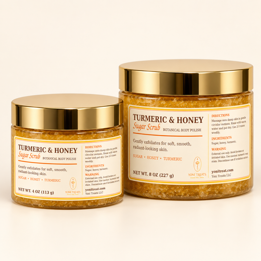 Turmeric & Honey Sugar Scrub (Large)