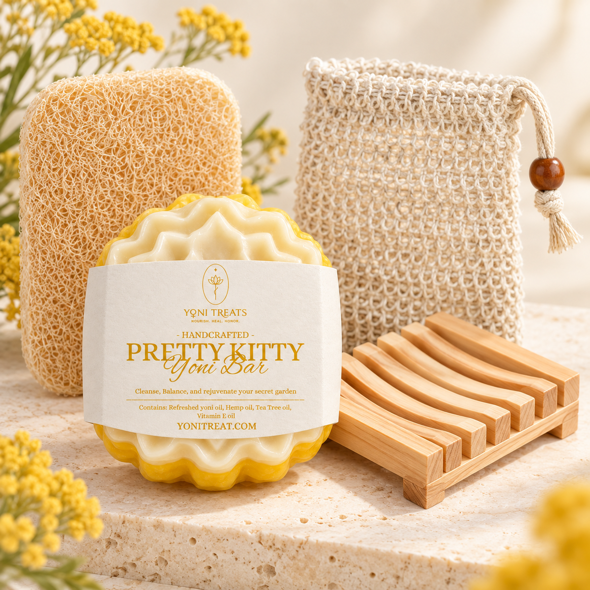 Pretty Kitty Yoni bar soap 4pc set