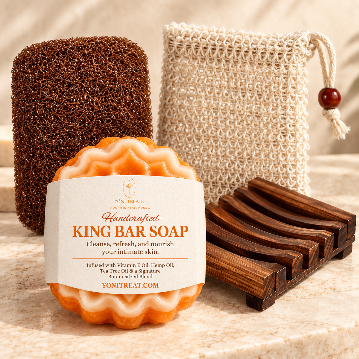 King 4pc Bar soap set